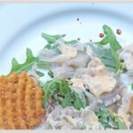 Voorgerecht met rauwe tonijn