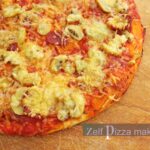Zelfgemaakte pizza