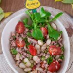 Bonensalade Griekse mix met tonijn
