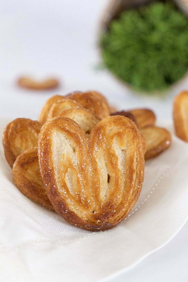 Palmiers met bladerdeeg 