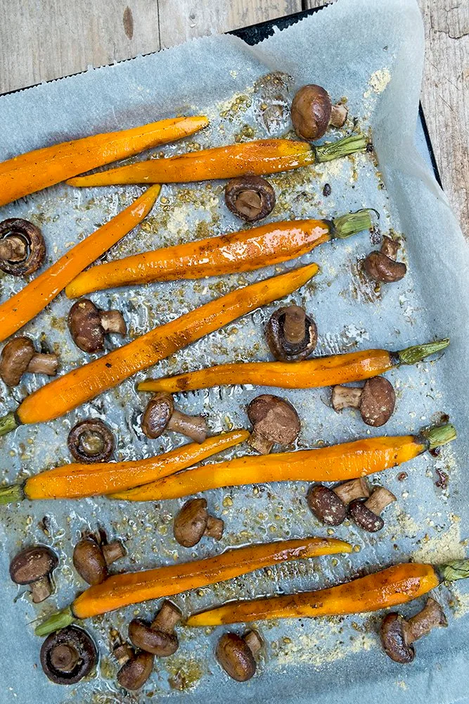 Overheerlijke wortels uit de oven 