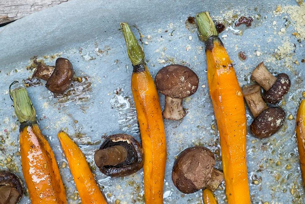 wortels uit de oven wortels uit de oven