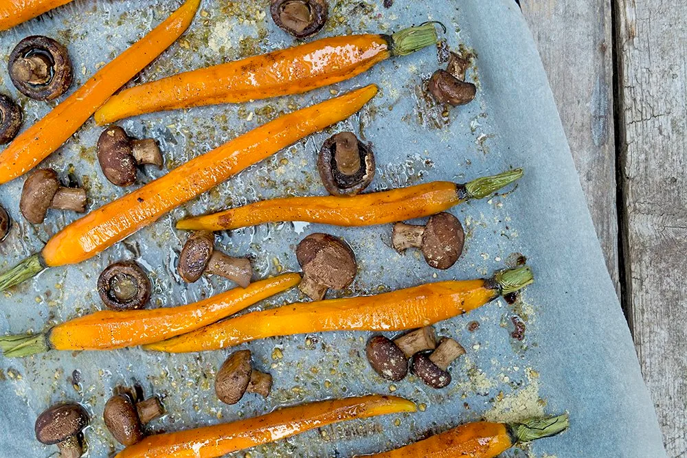wortels uit de oven wortels uit de oven