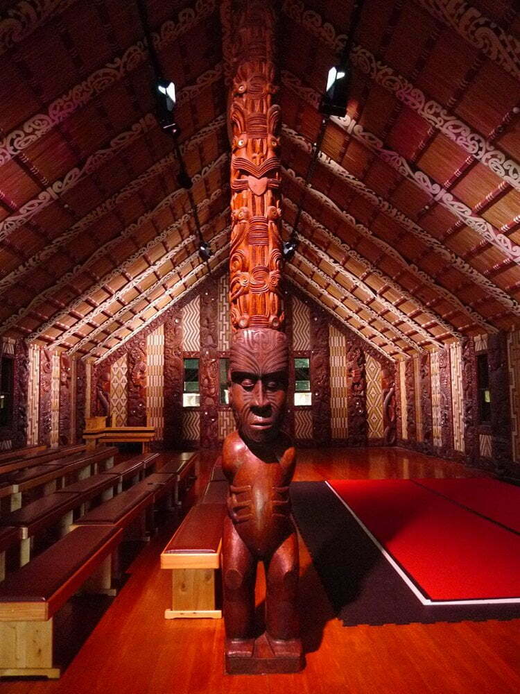 -Ontmoetingshuis Maori Waitangi Treaty Grounds 