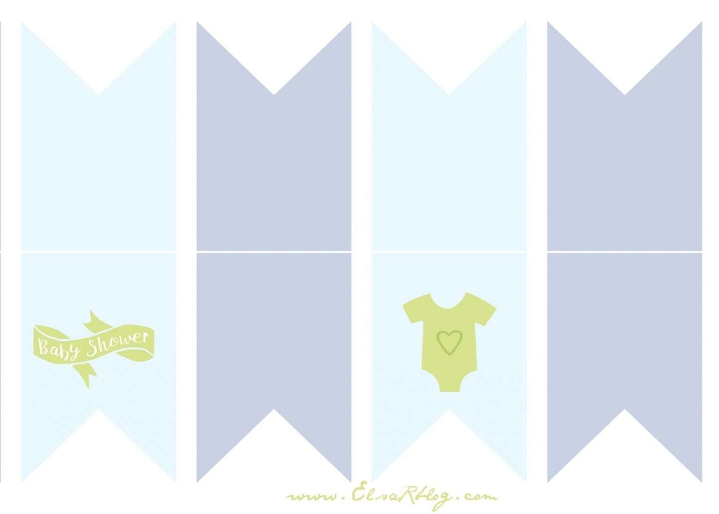 Free printable Boy Babyshower 