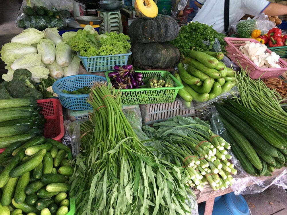 Op de markt in Thailand Anne-Marie Otter