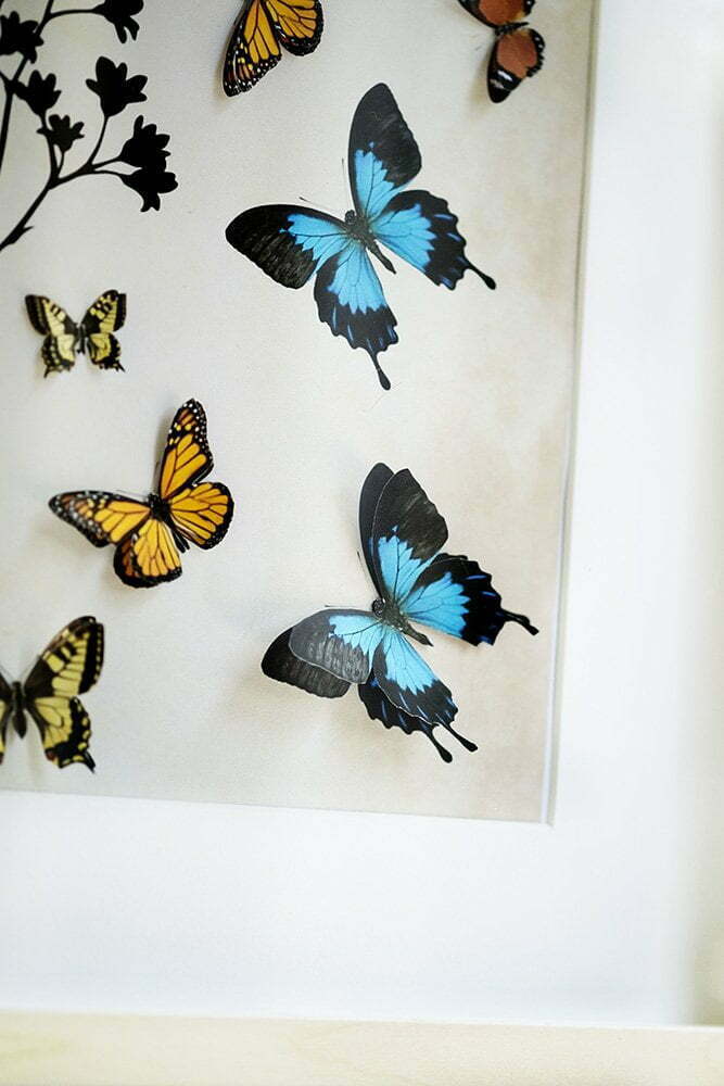 Diy: met vlinders - Free printable