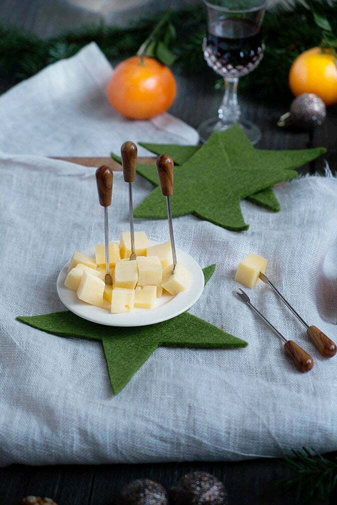 Sterren onderzetters voor Kerst - Tafel dekken