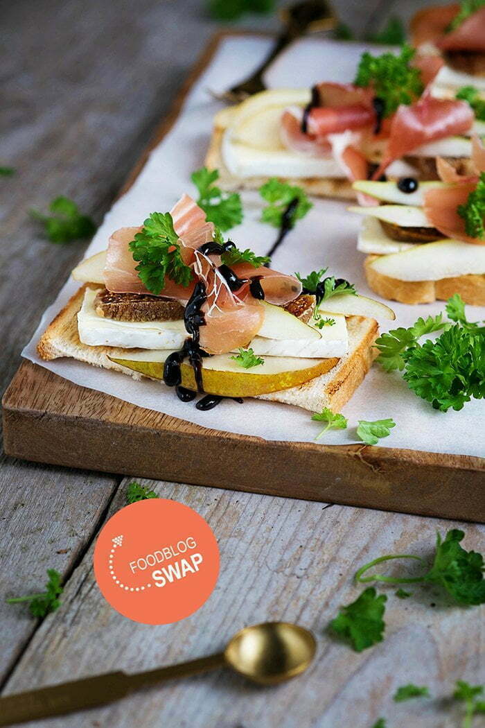 Brie met gedroogde vijgen en zachte peer – Foodblogswap