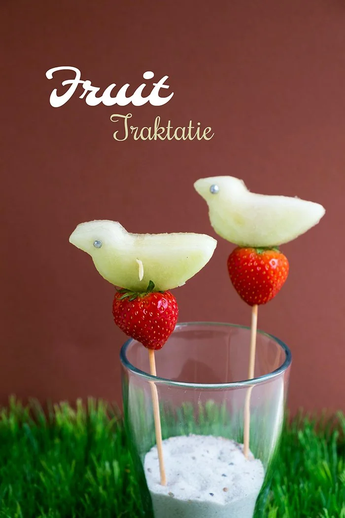 Gezonde Fruit vogels - Traktatie
