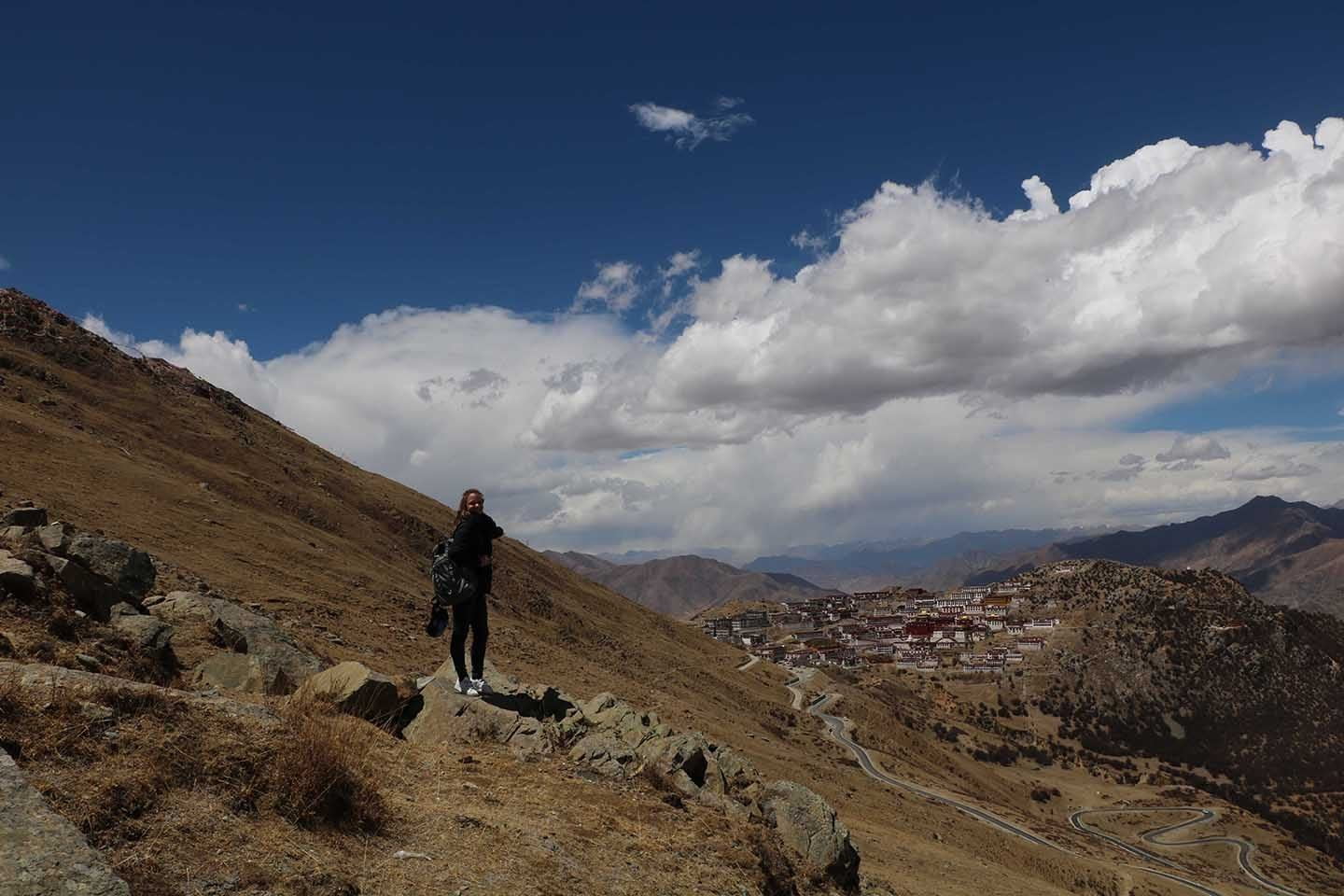 Bea in China Tibet Himalaya 