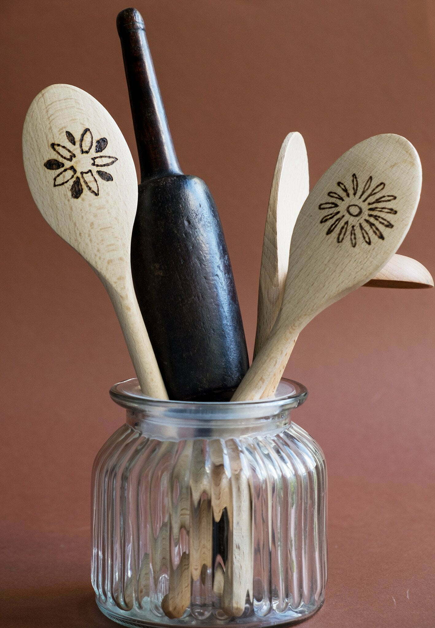 Houten lepels decoreren-Diy