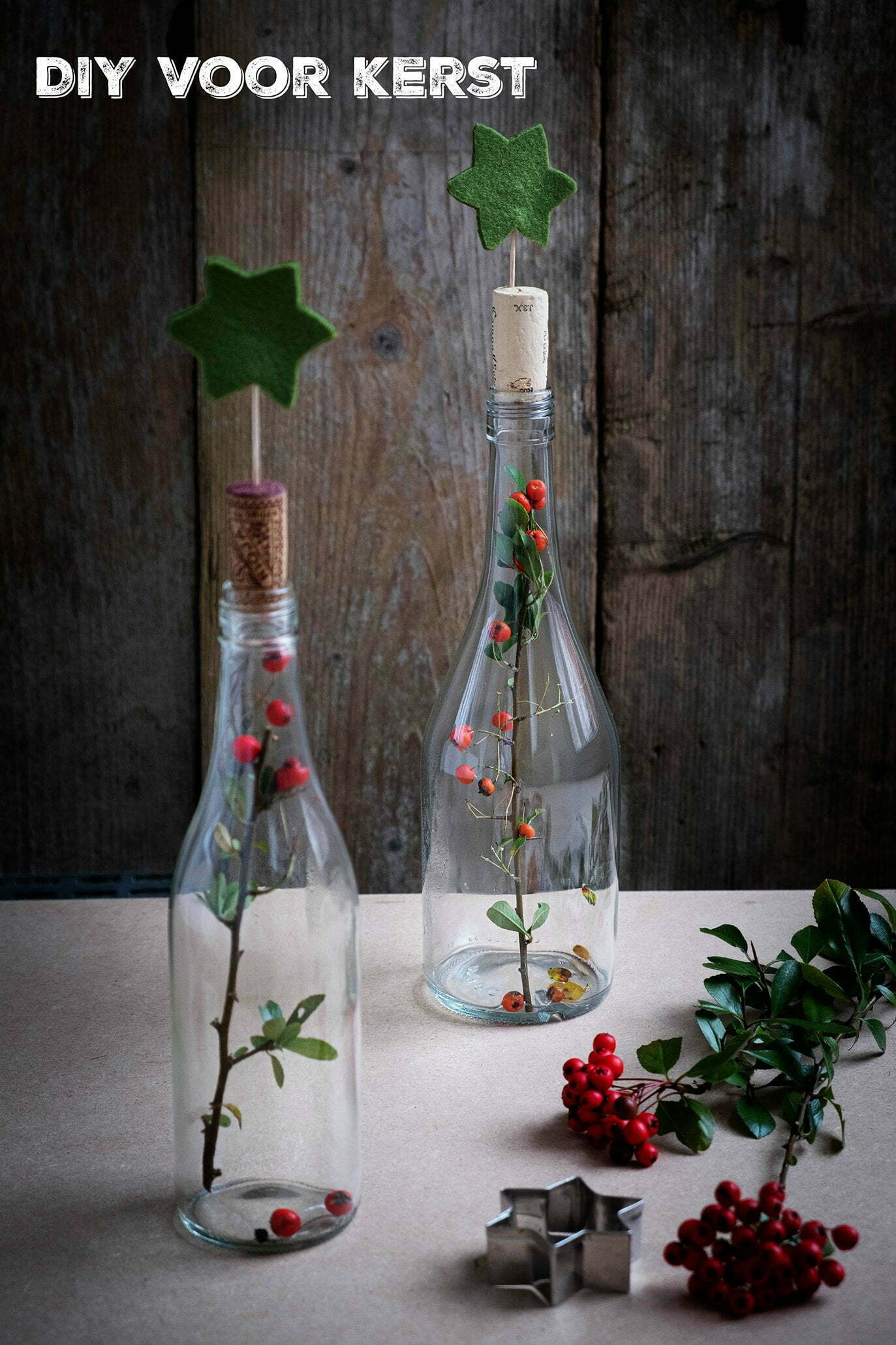 Diy budget decoratie voor op de kersttafel - Kerst Diy budget decoratie voor op de kersttafel - Kerst