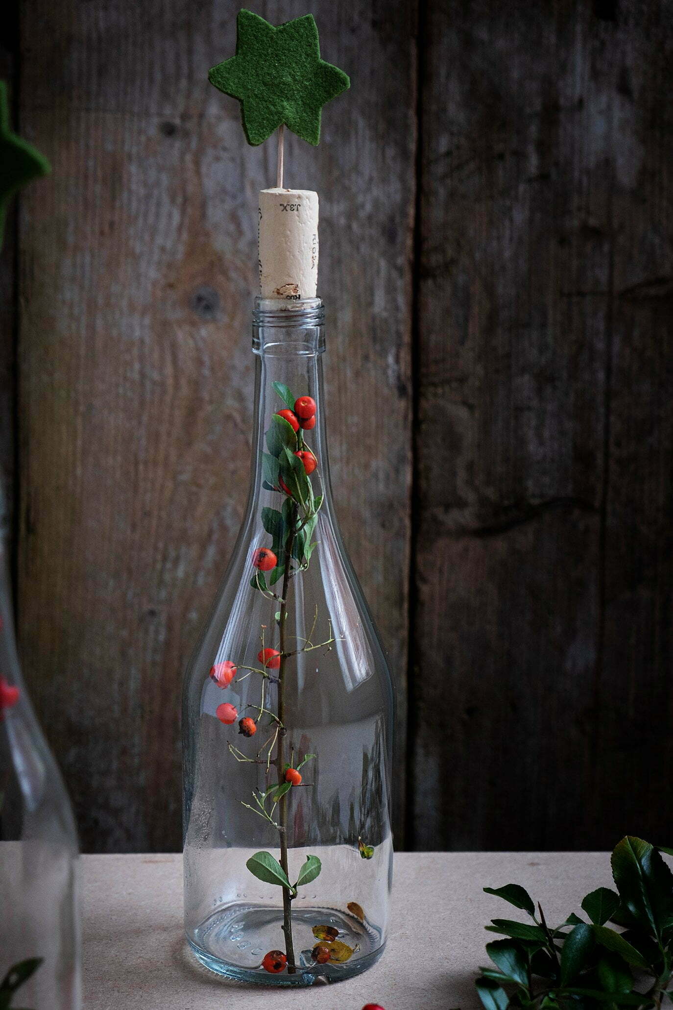 Diy budget decoratie voor op de kersttafel - Kerst
