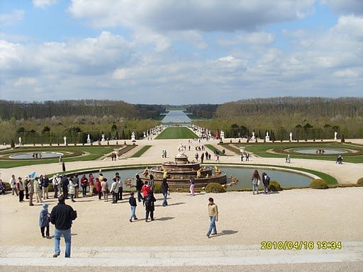 mamaduizendpoot De tuin van Versailles