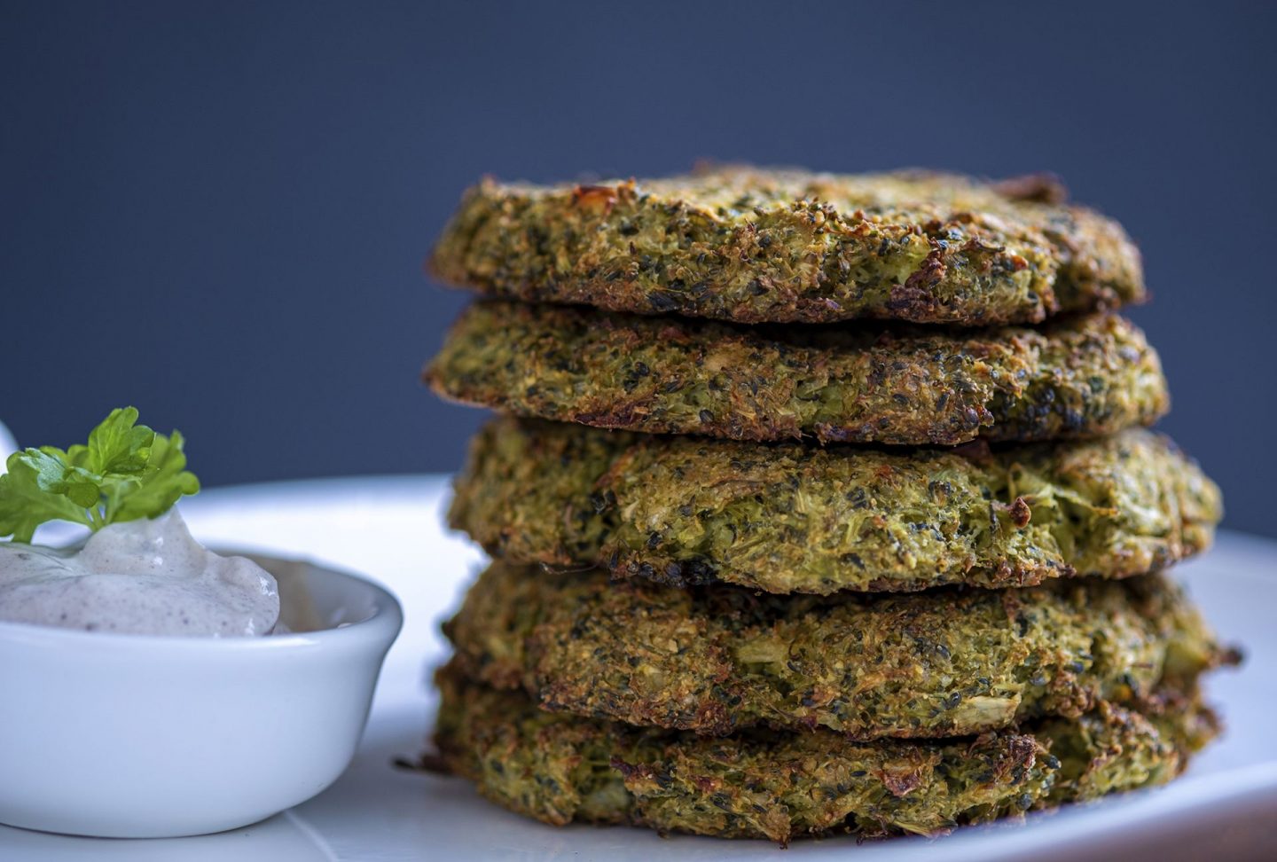 Broccoli fritters van Anja - Foodblogswap