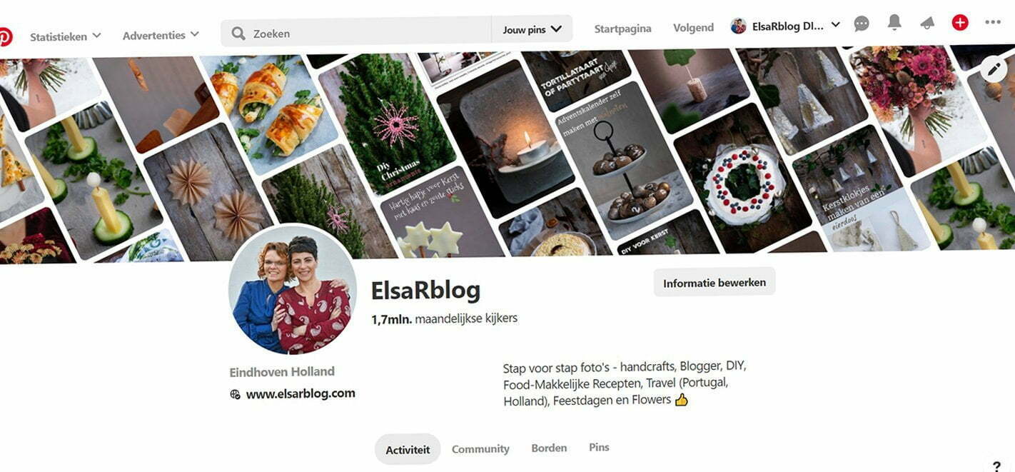 Pinterest Het jaaroverzicht 2019 van ElsaRblog