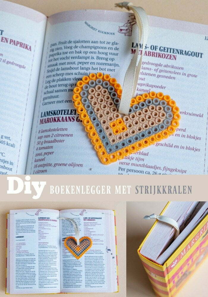 Hoe maak je een boekenlegger met strijkkralen Hoe maak je een boekenlegger met strijkkralen