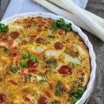 Gezonde Frittata met asperges #aspergecentrum #yesshesback #hollandseasperges #wittegoud