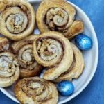 Cinnamon Rolls (Kaneelbroodjes) met walnoten