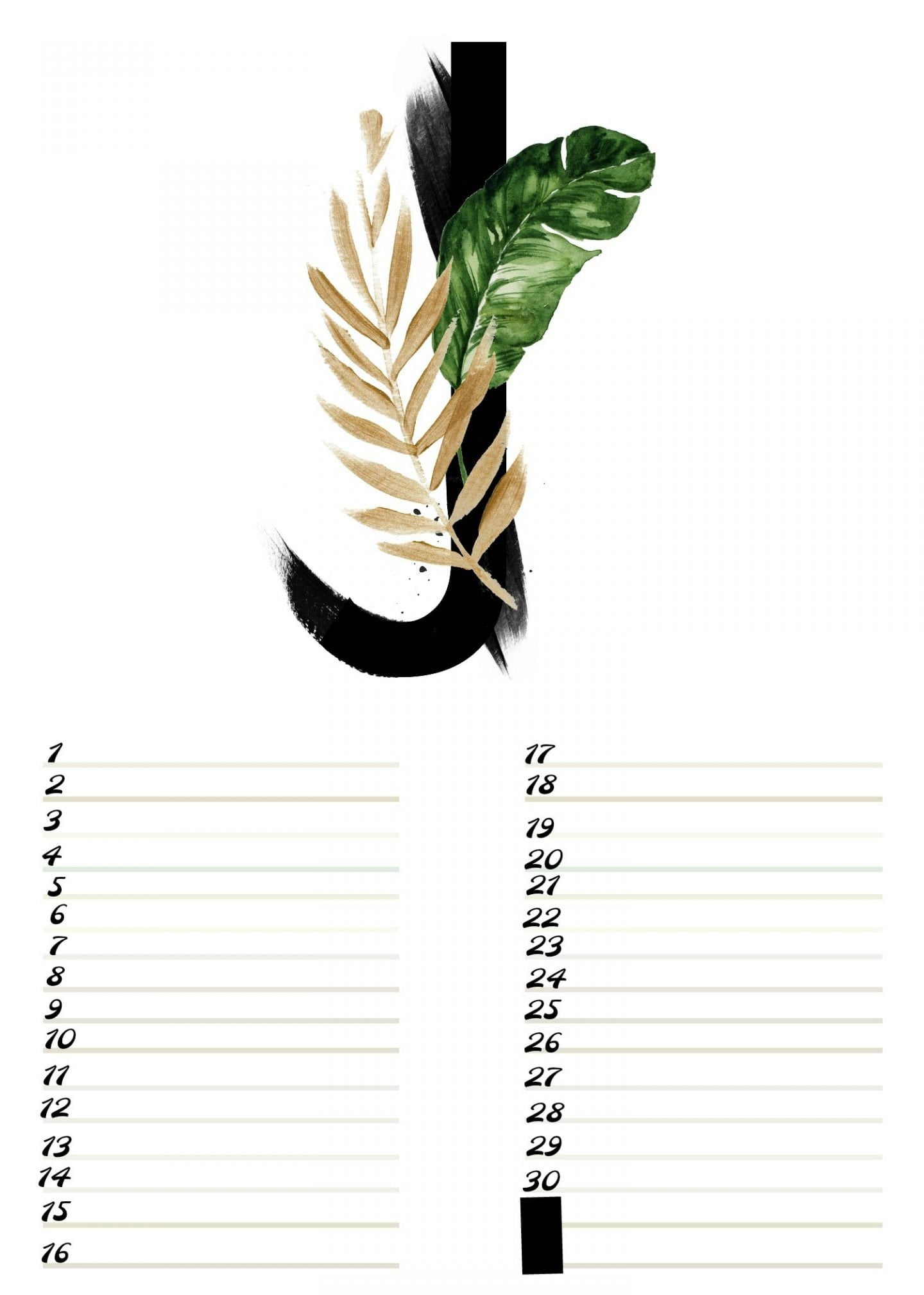Gratis verjaardagskalender alfabet van Juni-nr.6 Gratis verjaardagskalender alfabet van Juni-nr.6