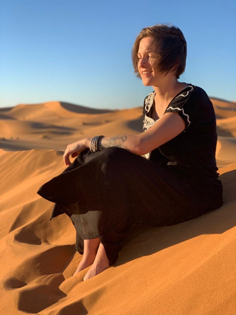 Deze foto is genomen in de Sahara