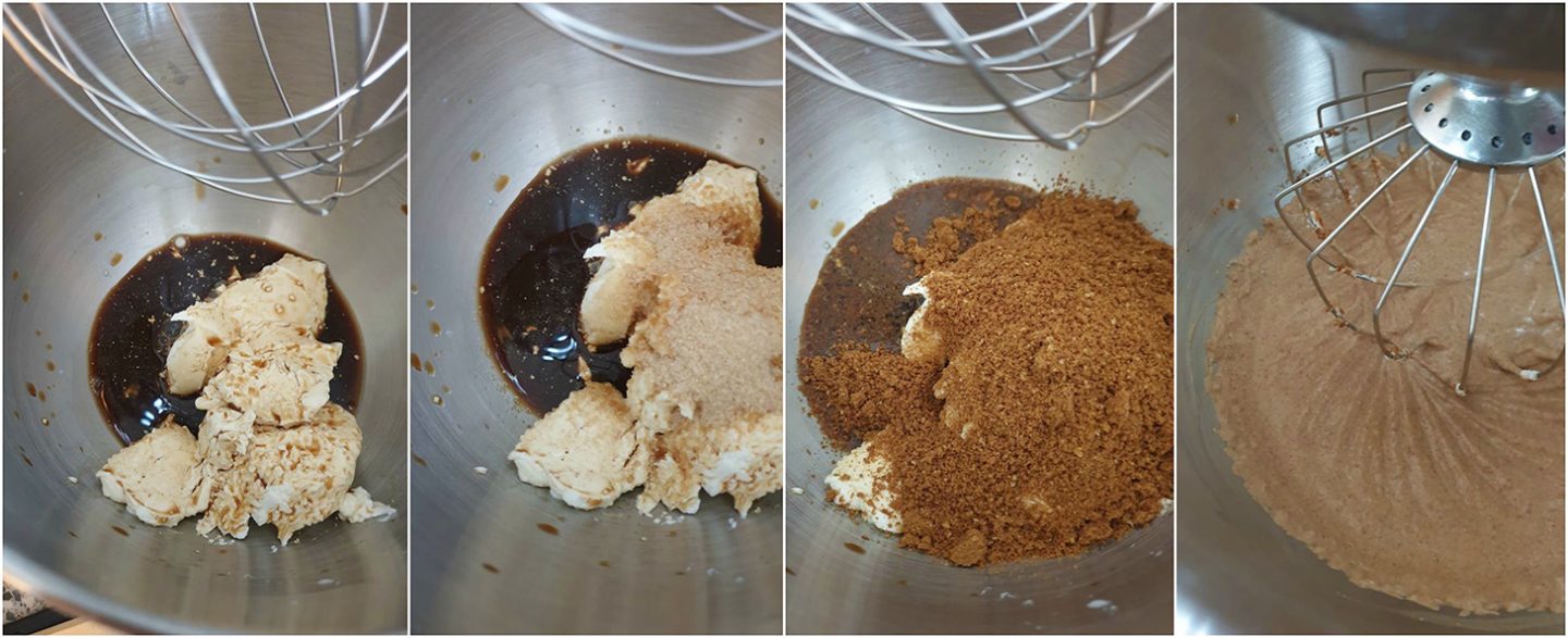 Crème van Mascarpone met koffie