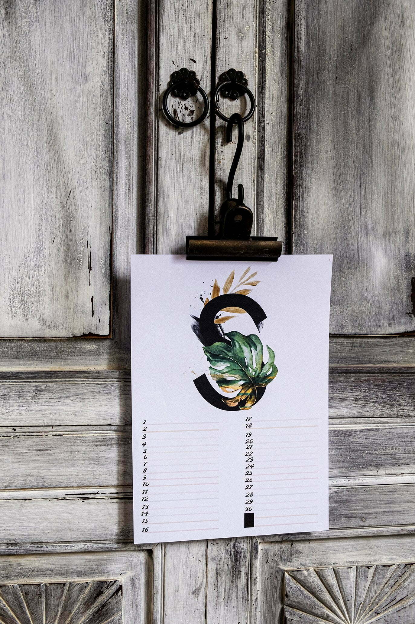 Gratis verjaardagskalender alfabet van September - nr.9 Gratis verjaardagskalender alfabet van September - nr.9