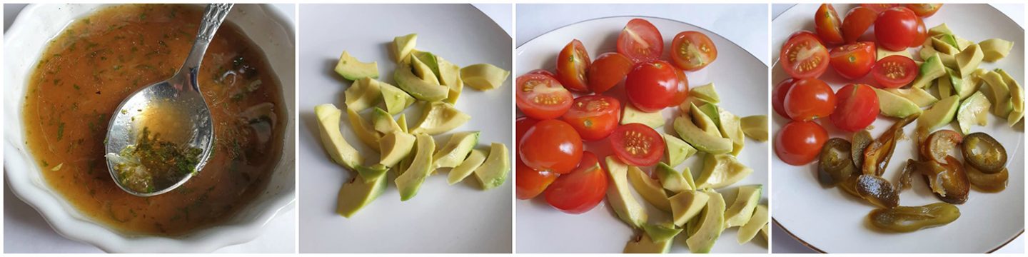 Mexicaanse nacho salade Mexicaanse nacho salade