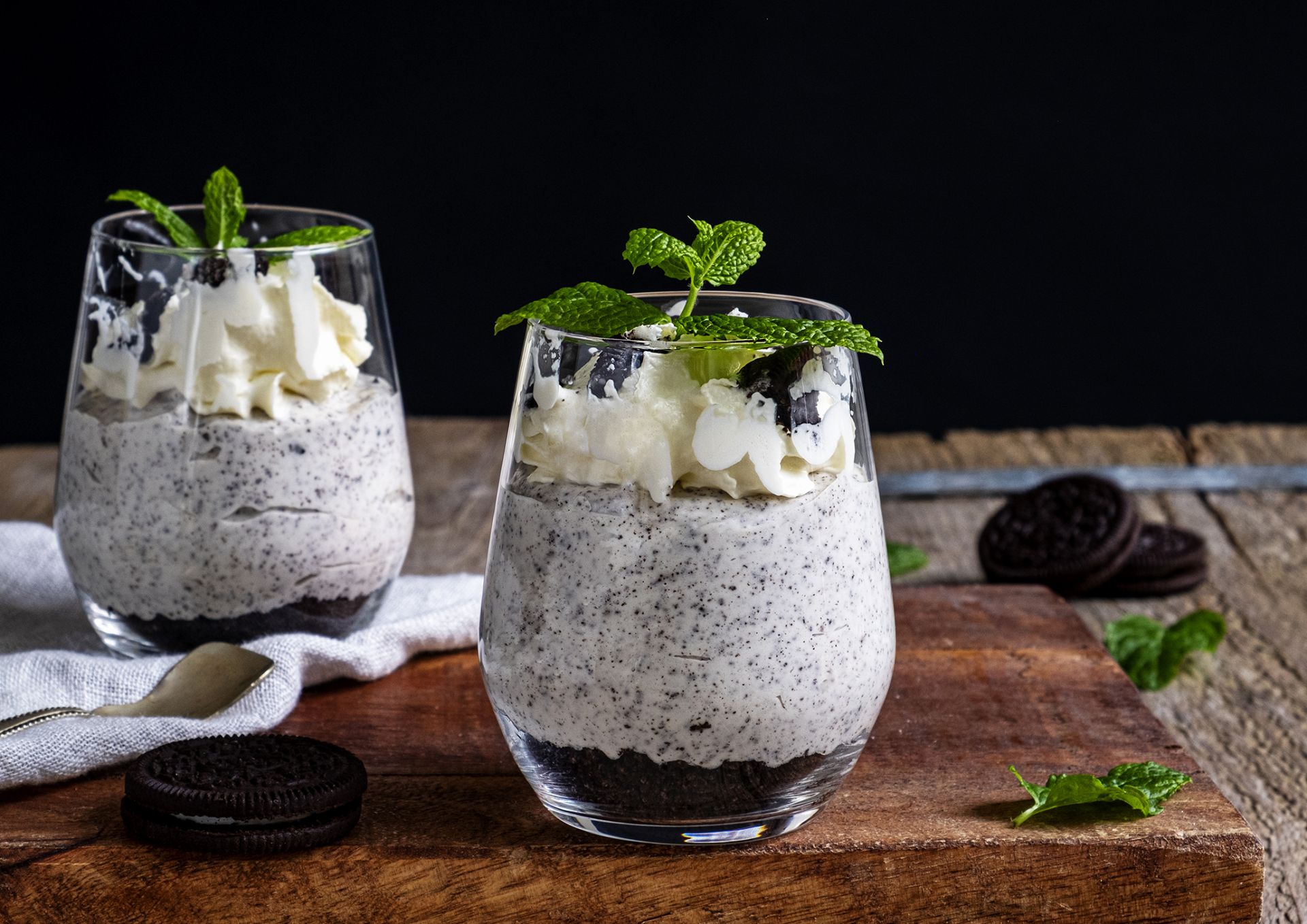 Oreo Mousse met 3 ingrediënten 