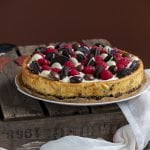 Oreo cheesecake met frambozen en pepernoten - Taarten & Cakes