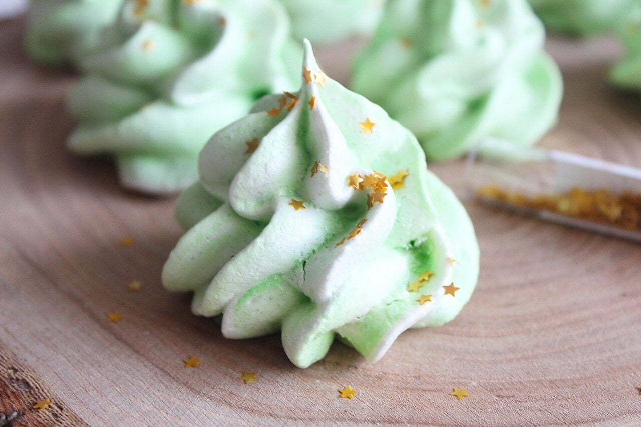 Kerstboom meringue