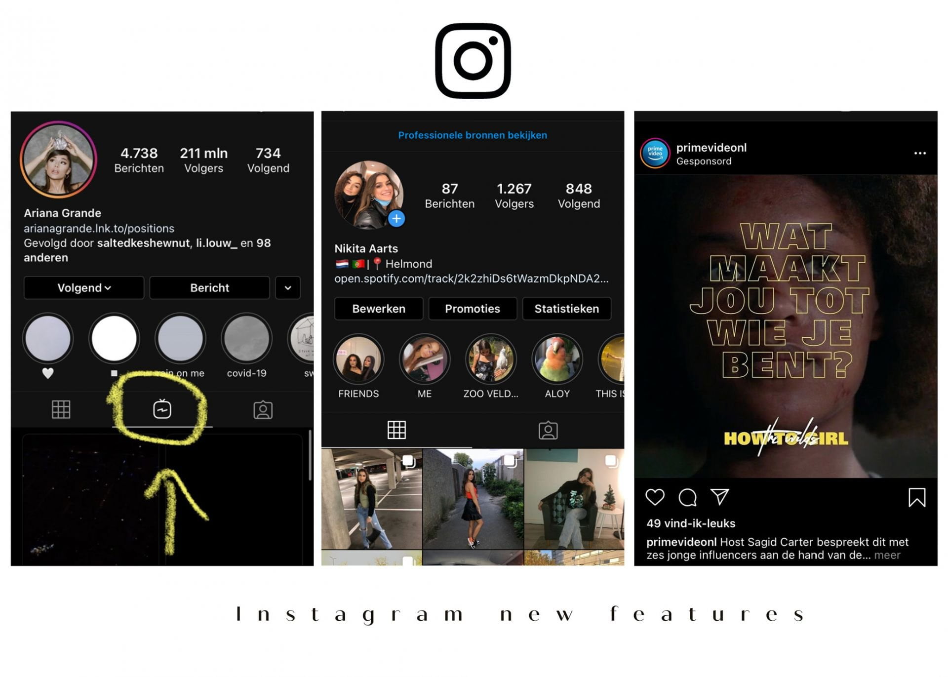 Instagram new features – Uitleg