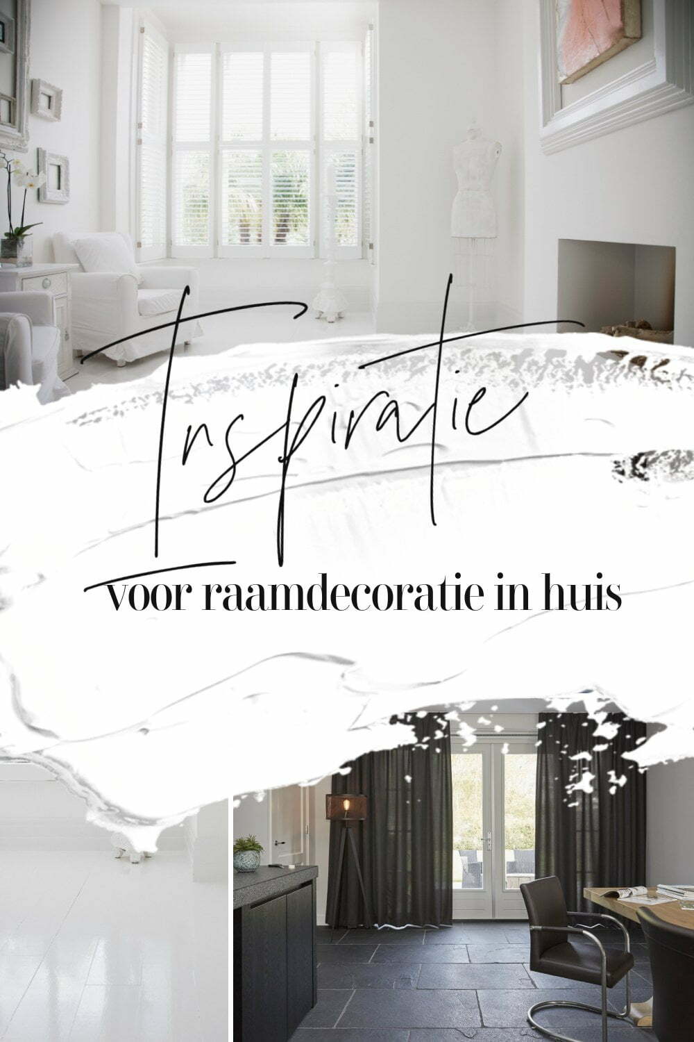 Inspiratie voor raamdecoratie in huis 