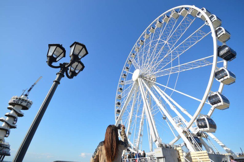Reuzenrad op De Pier Scheveningen-DenHaag Reuzenrad op De Pier Scheveningen-DenHaag