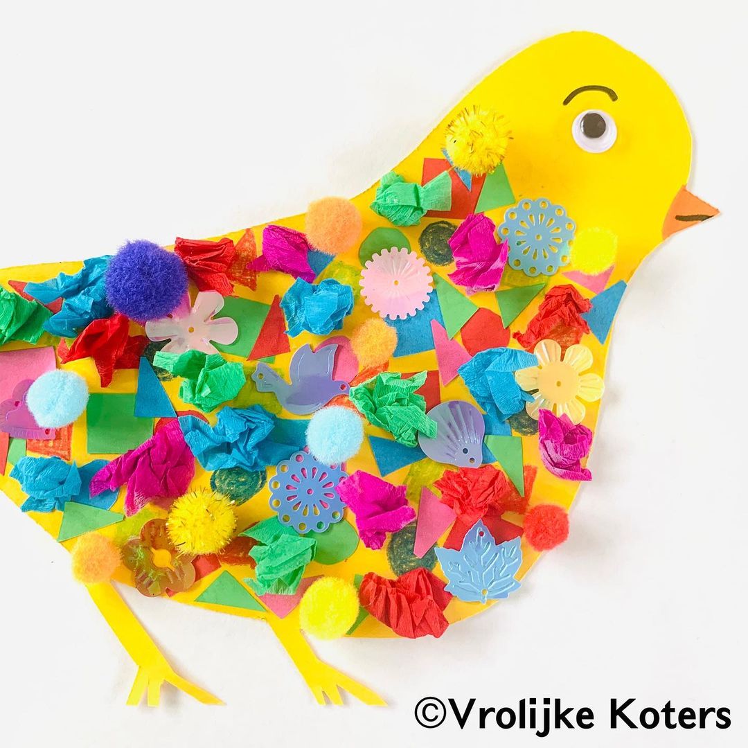 Vrolijkekoters: Vogel silhouet
