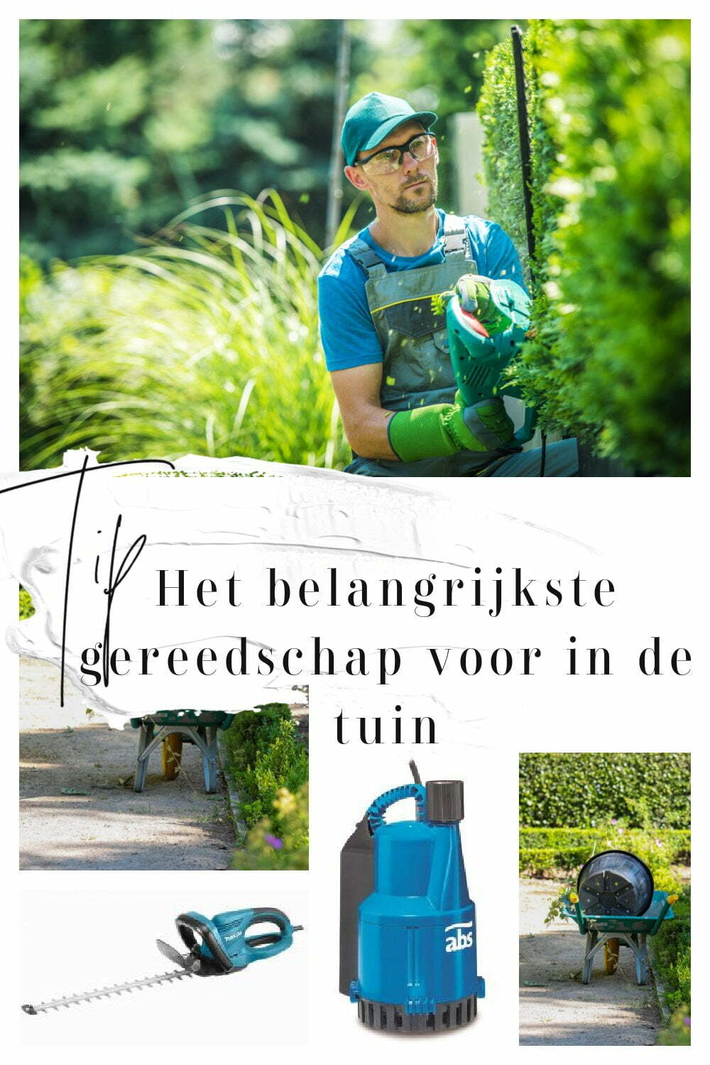 Tip: Het belangrijkste gereedschap voor in de tuin