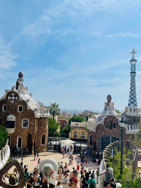 Barcelona; Park Güel Barcelona; Park Güel
