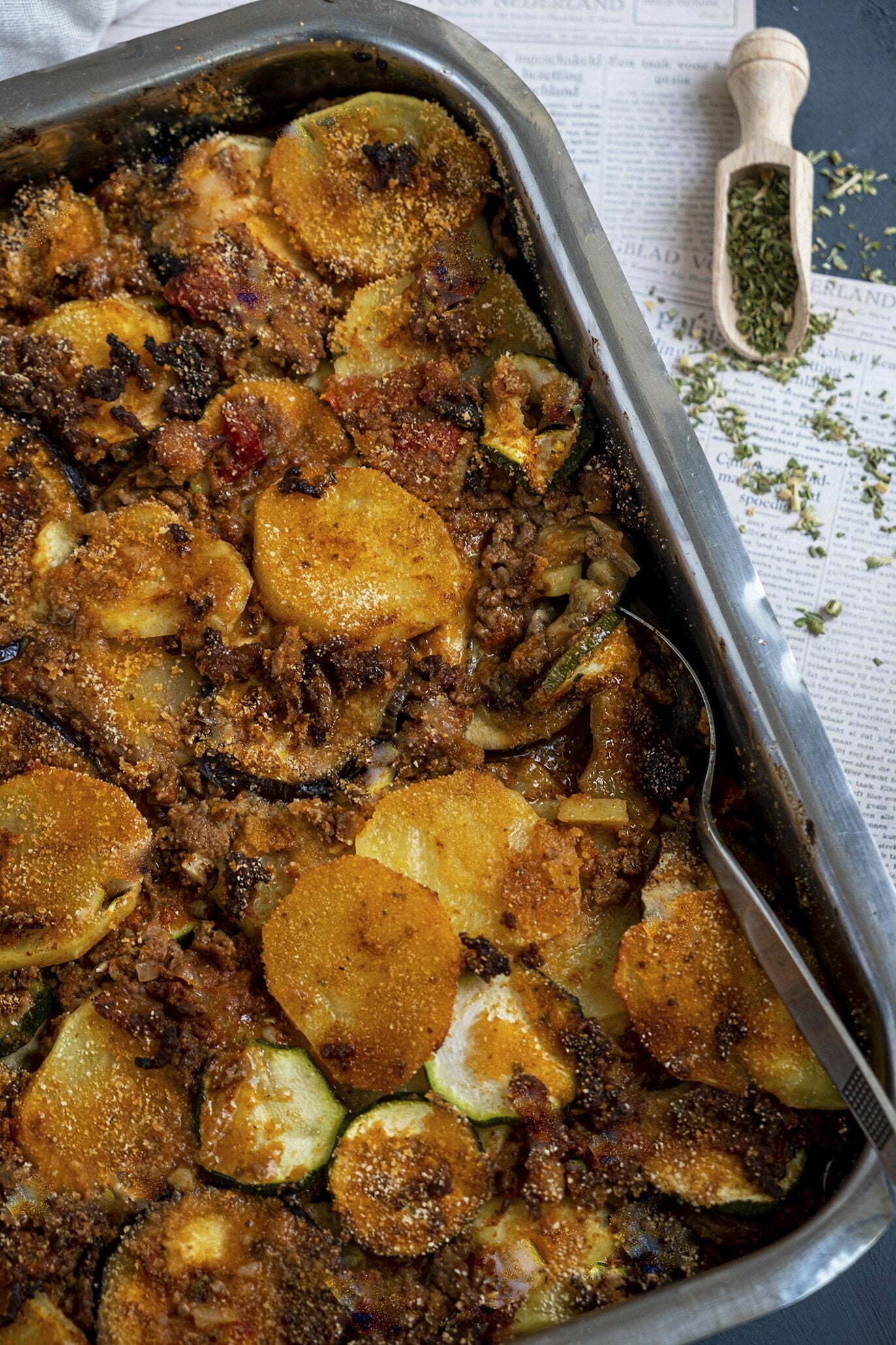 Griekse moussaka Griekse moussaka