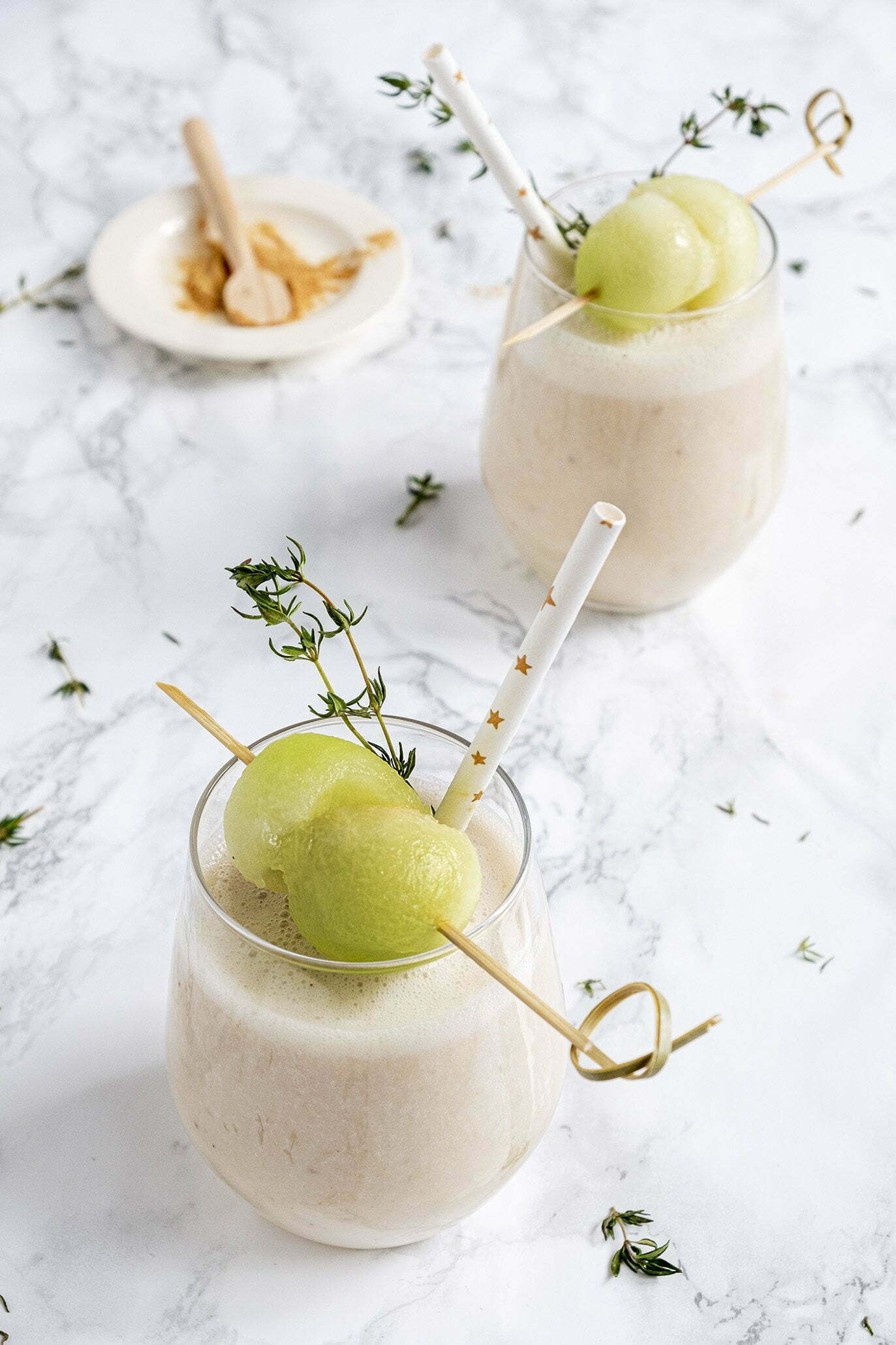 Smoothie met kokosmelk