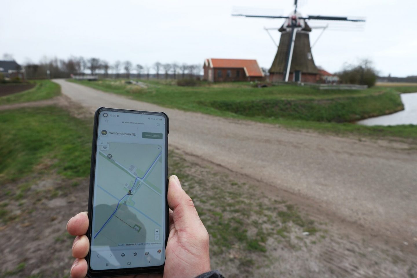 Molenwandelingen: Groningen wandelroute pronkjewailpad molenroute