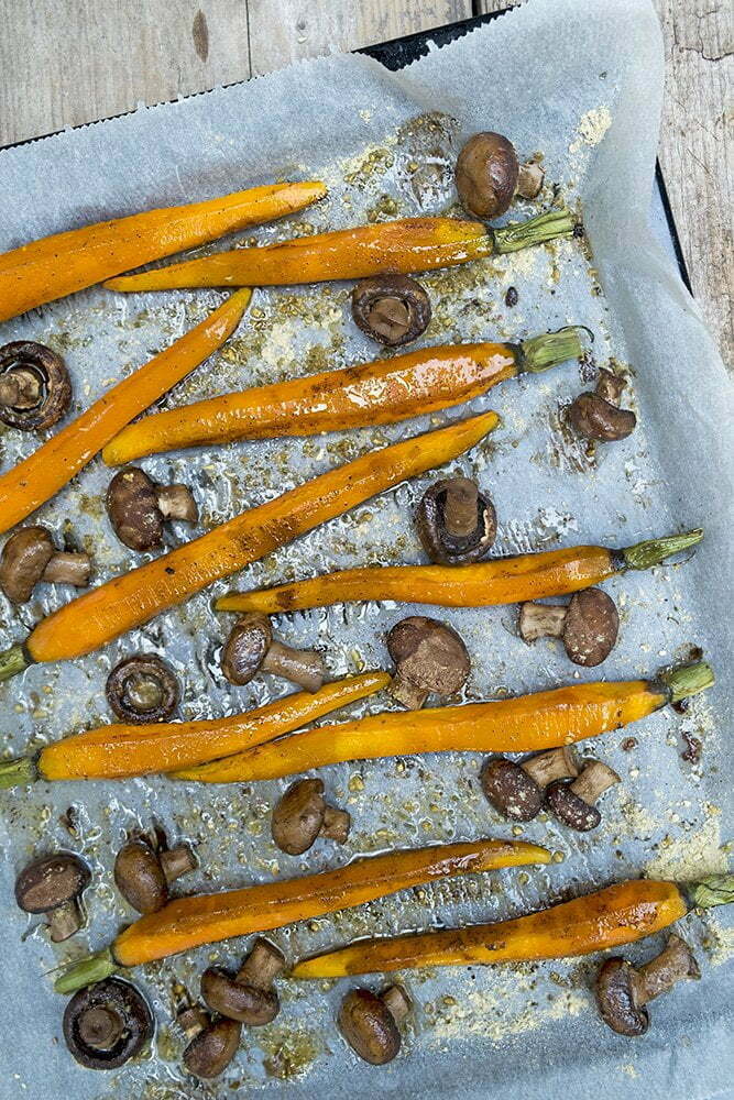 Overheerlijke wortels uit de oven overheerlijke wortels uit de oven