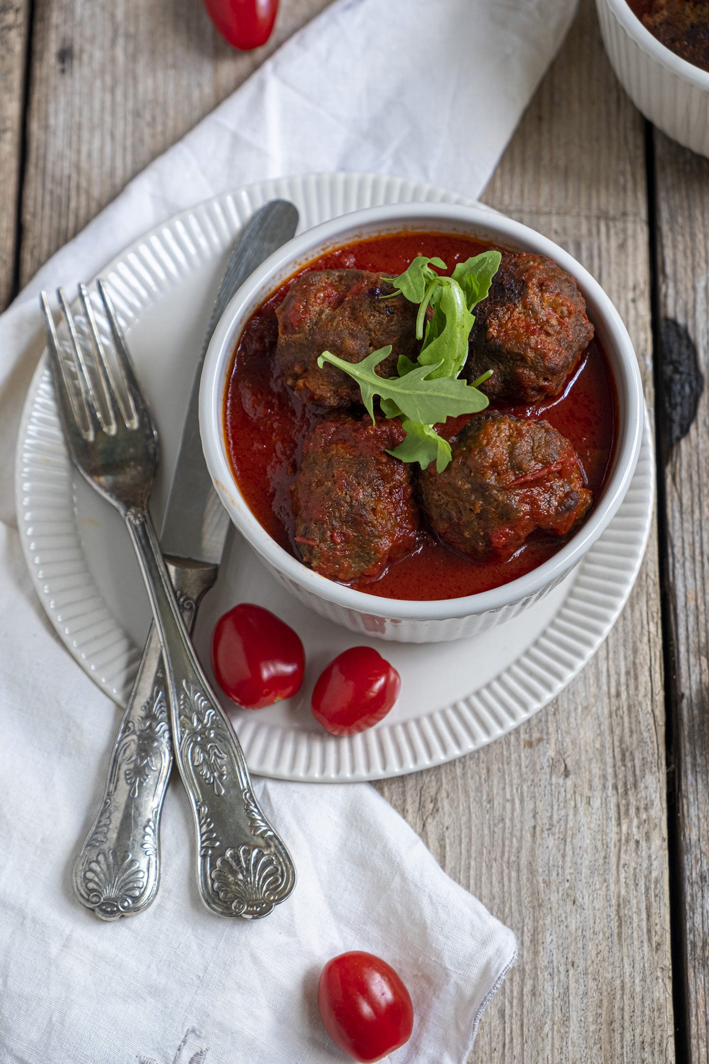 Gehaktballen in oven of airfryer met of zonder tomatensaus