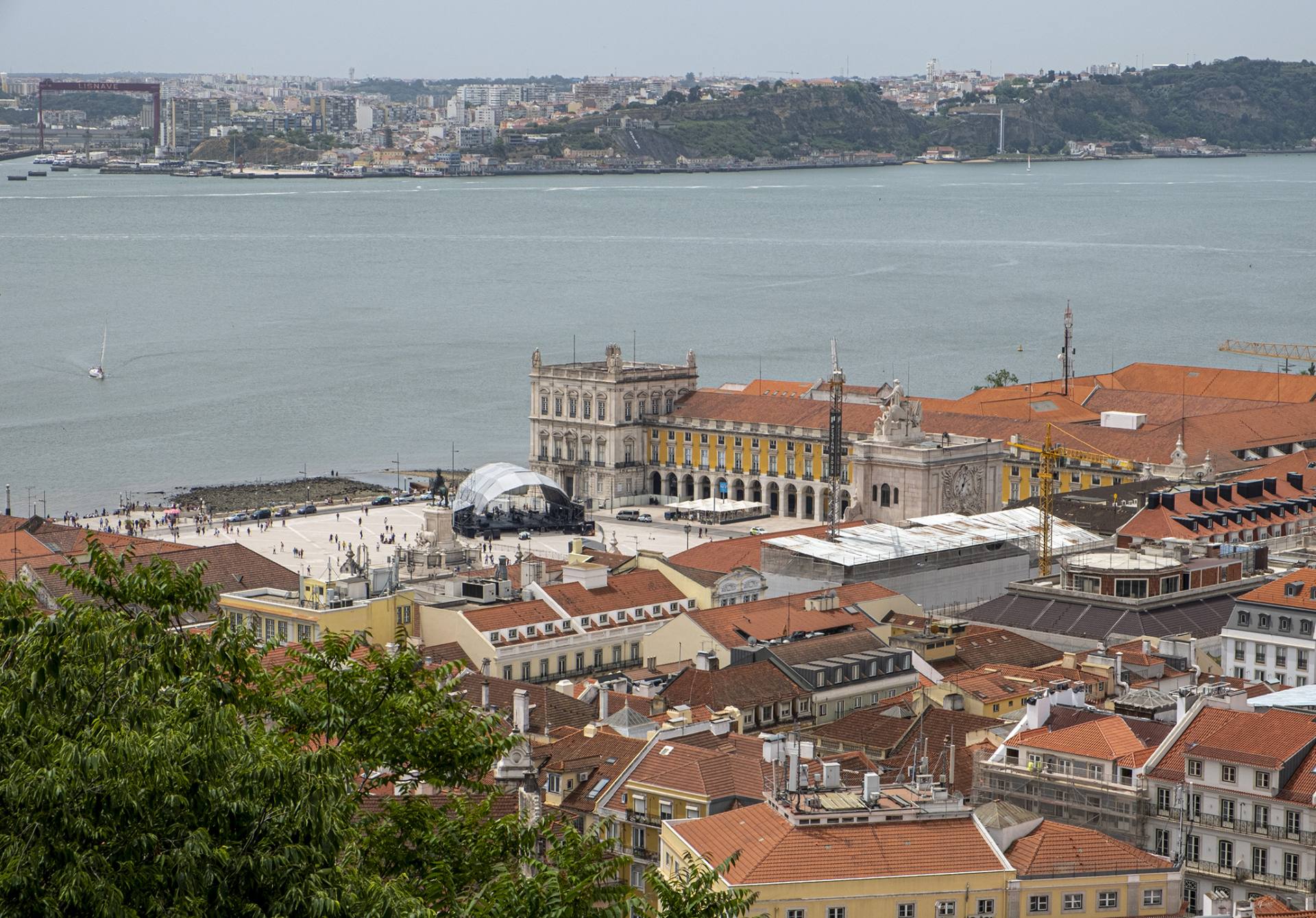  Uitzicht op Lissabon.