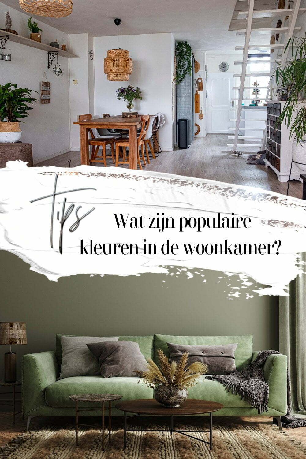 Wat zijn populaire kleuren in de woonkamer 