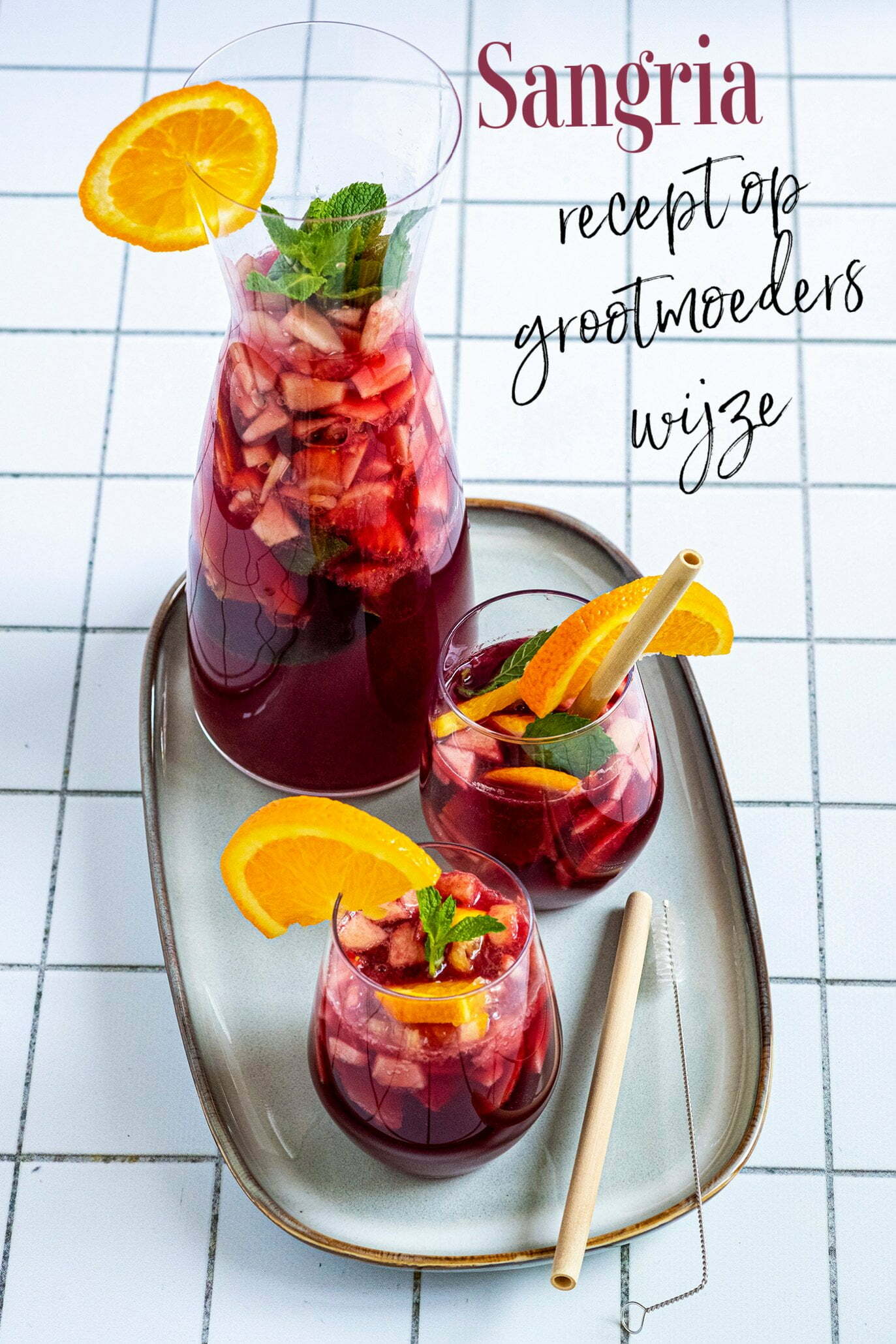 Sangria recept op grootmoeders wijze