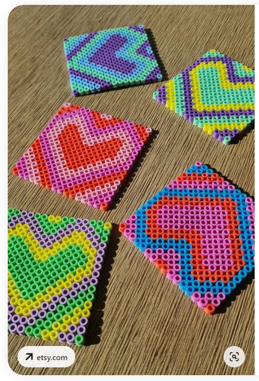 Valentijnsdag onderzetters