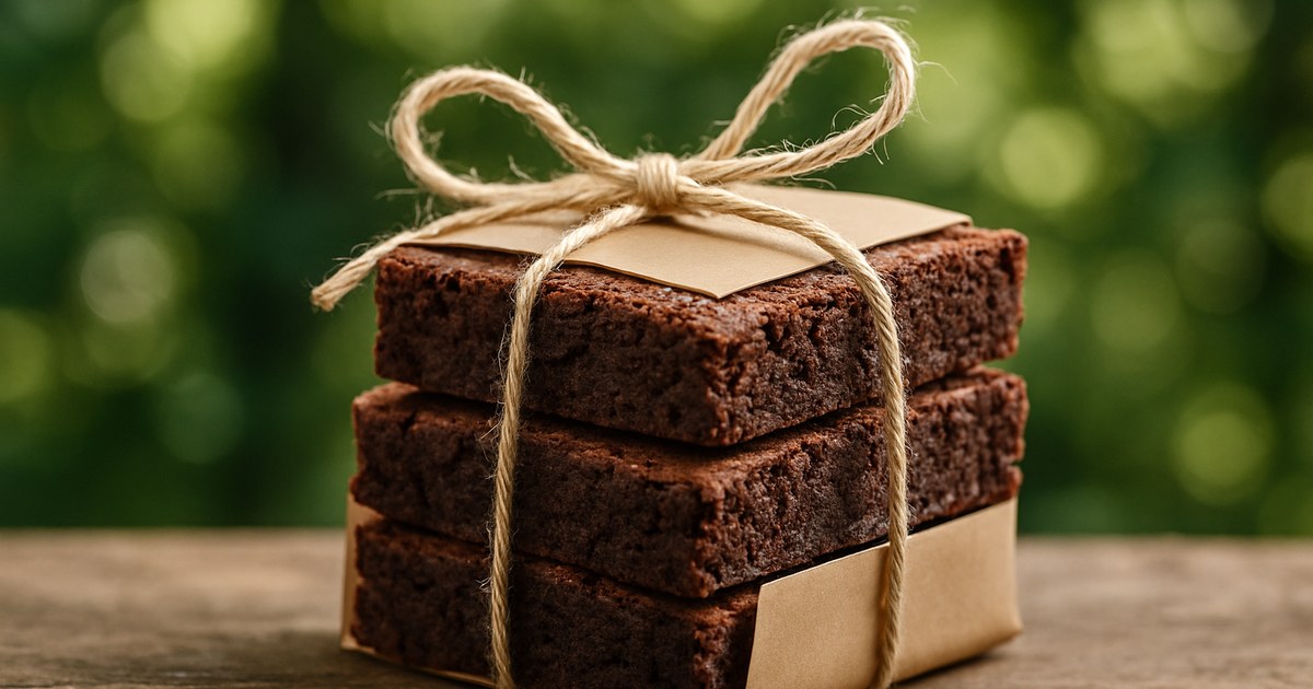 brownies cadeau geven